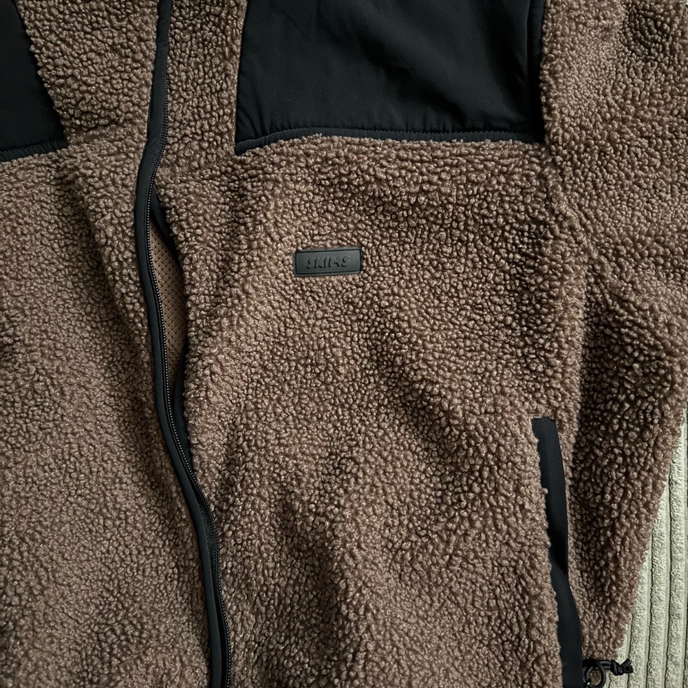 SKIMS TEDDY BOXY ZIP UP JACKET NWOT - Picture 10 of 10